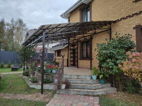 Навес из поликарбоната, размер 5x6м